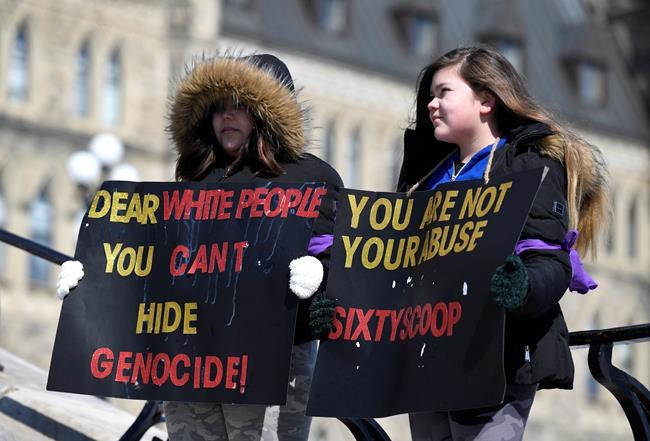 Survivors, supporters rally across Canada against proposed '60s Scoop settlement | iNFOnews.ca