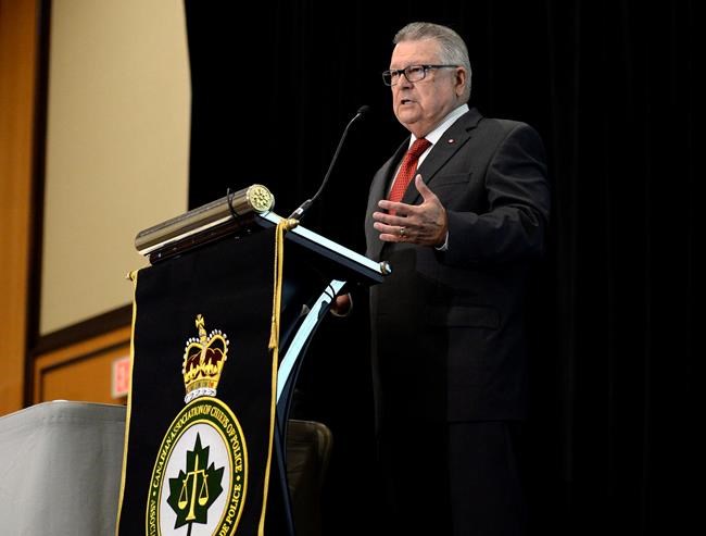 Goodale urges public discussion on police access to passwords and digital data | iNFOnews.ca