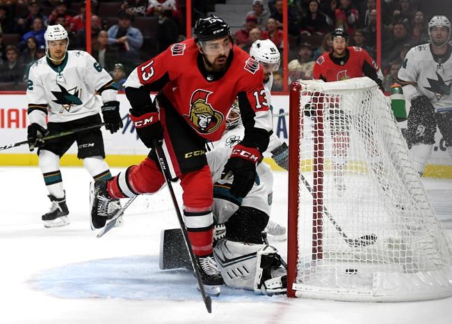 Nick Paul scores twice, Senators beat Sharks 5-2 | iNFOnews.ca Nick Paul scores twice, Senators beat Sharks 5-2 | iNFOnews.ca