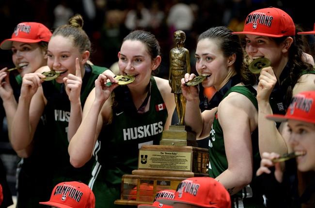 Saskatchewan Huskies defeat Brock Badgers to claim second basketball title. | iNFOnews.ca