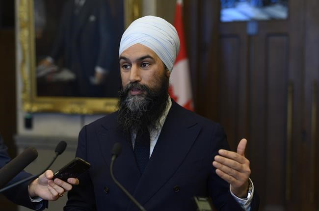 NDP Leader Jagmeet Singh to publish memoir ahead of federal election | iNFOnews.ca CP1904548169
