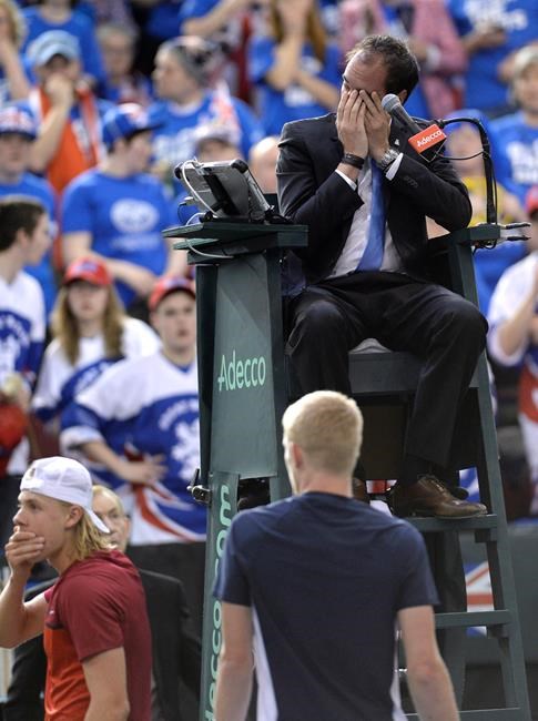 Britain wins Davis Cup tie over Canada after Denis Shapovalov defaulted | iNFOnews.ca