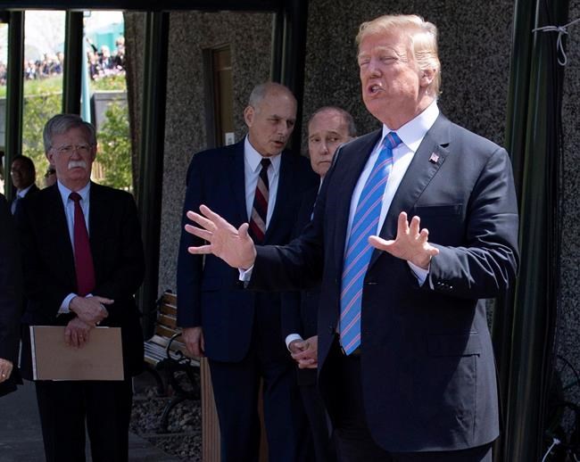 Donald Trump in his own words, after meeting with the G7 in Quebec | iNFOnews.ca CP2006671571