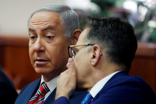 Trump's Mideast team meets Israeli premier over peace plan | iNFOnews.ca CP1918840087