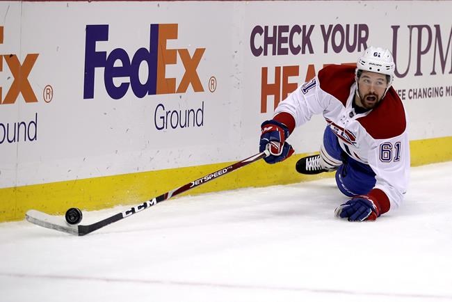 Habs' Ouellet says he tested positive for COVID-19 earlier this month | iNFOnews.ca