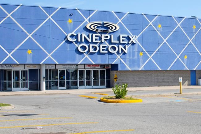 Cineplex's entire network of theatres and complexes to be open by Friday | iNFOnews.ca