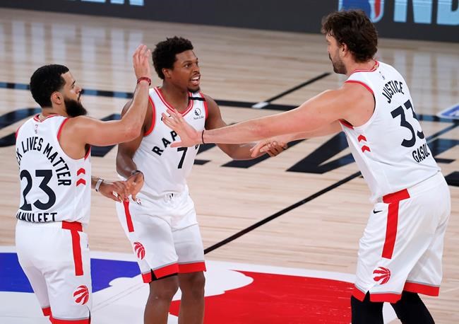 Toronto Raptors are creating their own playoff vibe in NBA bubble | iNFOnews.ca CP1901133628
