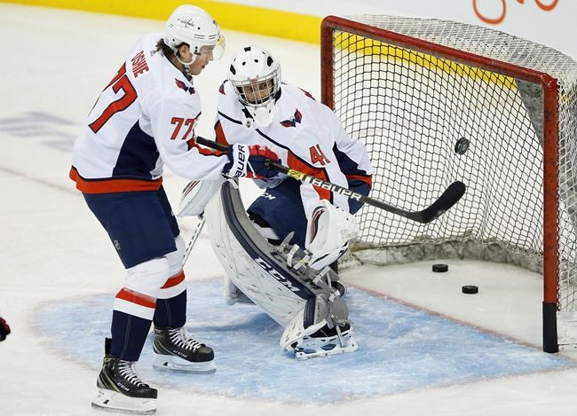 University of Manitoba coach serves as backup goalie for Washington Capitals | iNFOnews.ca