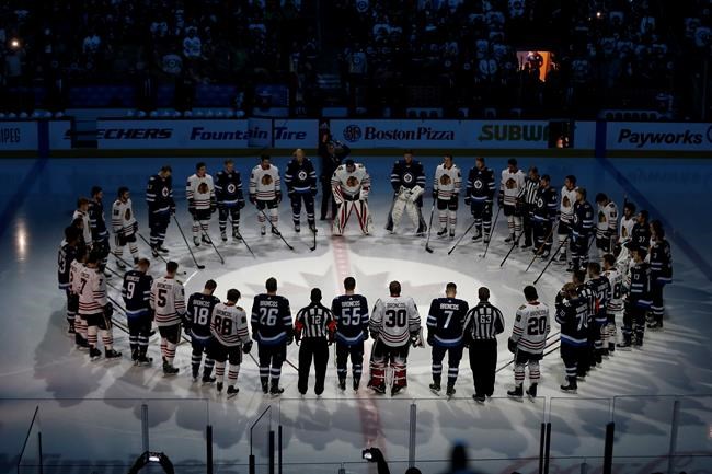 Connor Hellebuyck sets American goalie record in Jets' 4-1 win over Blackhawks | iNFOnews.ca Connor Hellebuyck sets American goalie record in Jets' 4-1 win over Blackhawks | iNFOnews.ca