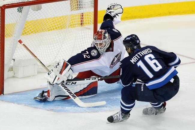 Wennberg scores twice, Blue Jackets beat Jets to extend win streak to 14 games | iNFOnews.ca