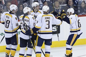Predators' Pekka Rinne shuts out Winnipeg Jets 2-0 to spoil home opener | iNFOnews.ca CP30329497