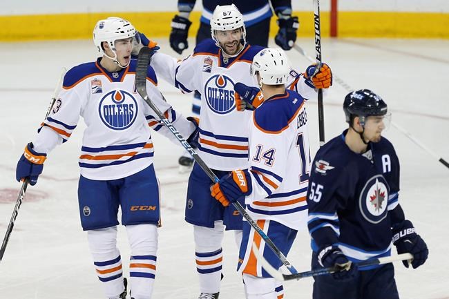 Mark Letestu and Leon Draisaitl with two goals each, Oilers double up Jets | iNFOnews.ca