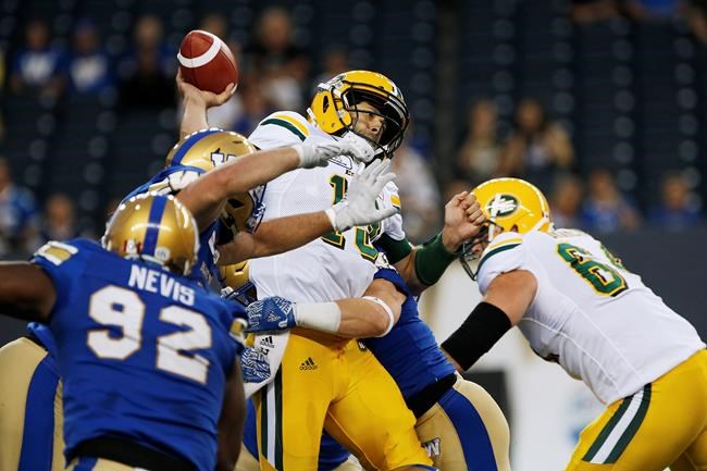 Eskimos edge Bombers 33-30 in CFL's second-longest game in history | iNFOnews.ca Eskimos edge Bombers 33-30 in CFL's second-longest game in history | iNFOnews.ca
