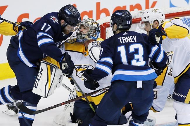 Jets 'here to battle' as series with Predators shifts back to Nashville tied 2-2 | iNFOnews.ca Jets 'here to battle' as series with Predators shifts back to Nashville tied 2-2 | iNFOnews.ca