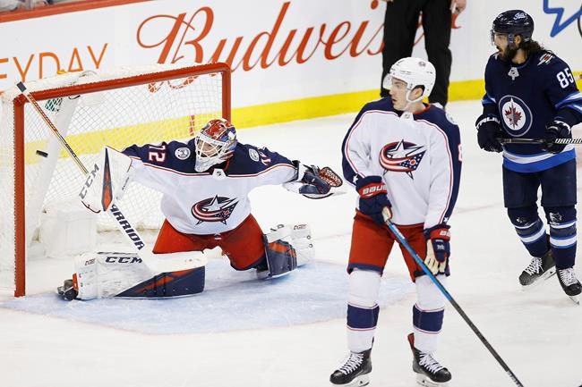 Kyle Connor scores late to lift Jets to 4-3 victory over Blue Jackets | iNFOnews.ca