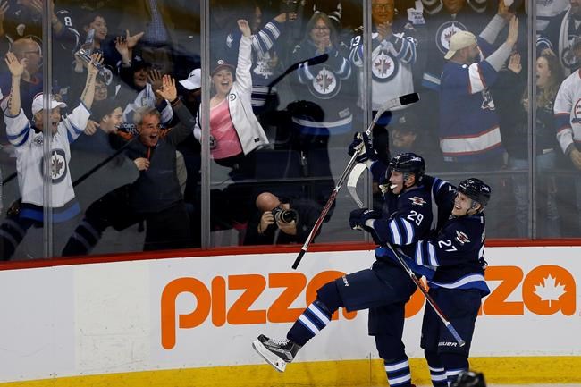 Rookie Patrik Laine scores hat trick as Jets come back to edge Maple Leafs in OT | iNFOnews.ca Rookie Patrik Laine scores hat trick as Jets come back to edge Maple Leafs in OT | iNFOnews.ca