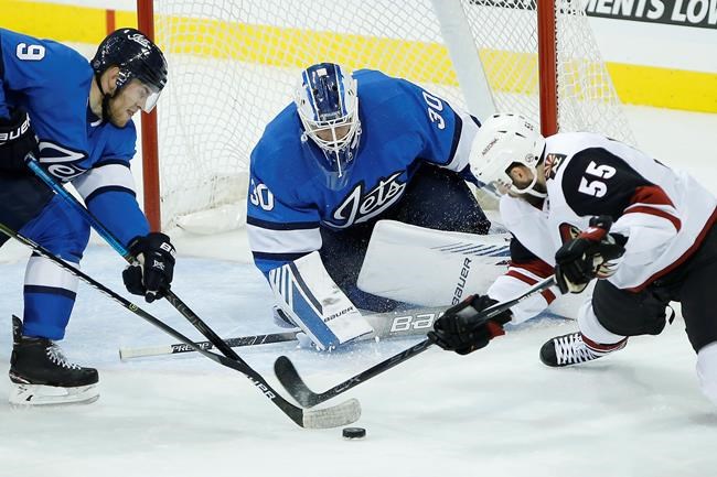 Brossoit steps up and Jets get balanced attack to top Coyotes 5-3 | iNFOnews.ca CP1678639569