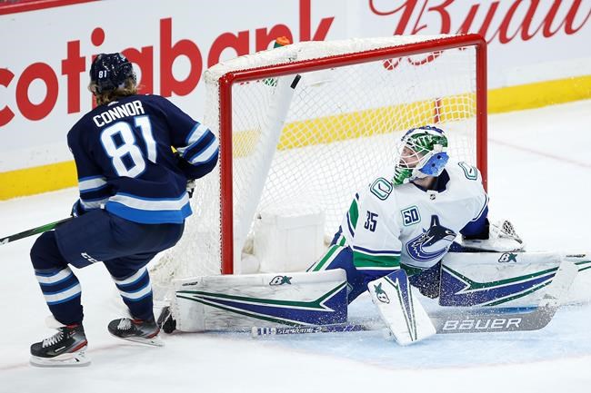 Kyle Connor, Jets beat Canucks for the ninth time in a row | iNFOnews.ca