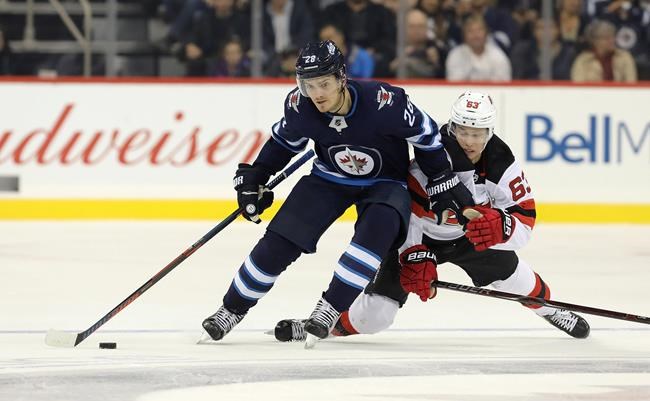 Palmieri, Vatanen lead Devils over Jets 5-3 for first pre-season win | iNFOnews.ca