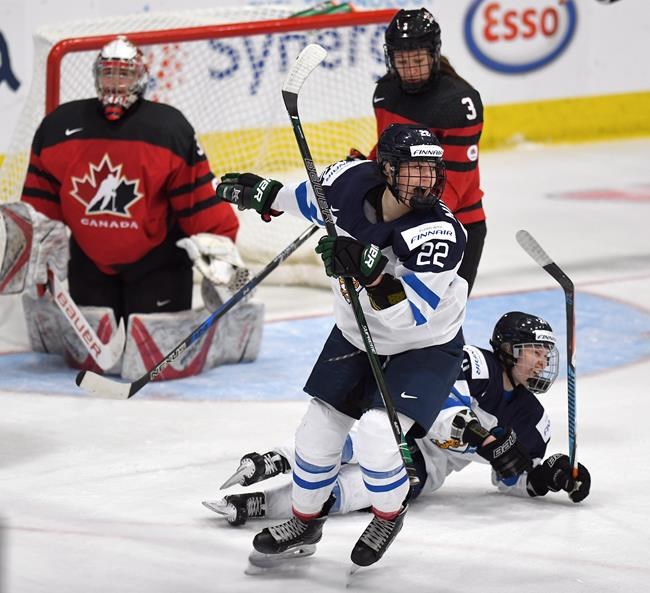 Canada's road to women's hockey gold goes through upset-hungry Finns | iNFOnews.ca