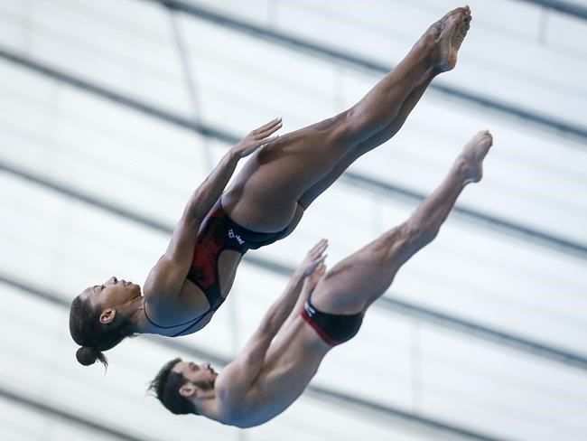 Imbeau-Dulac, Abel combine for synchro gold at Canada Cup diving Grand Prix | iNFOnews.ca