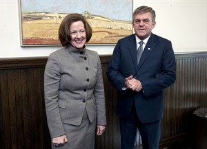 New Brunswick an ally in getting landlocked Alberta crude to tidewater: Redford | iNFOnews.ca CP21895844