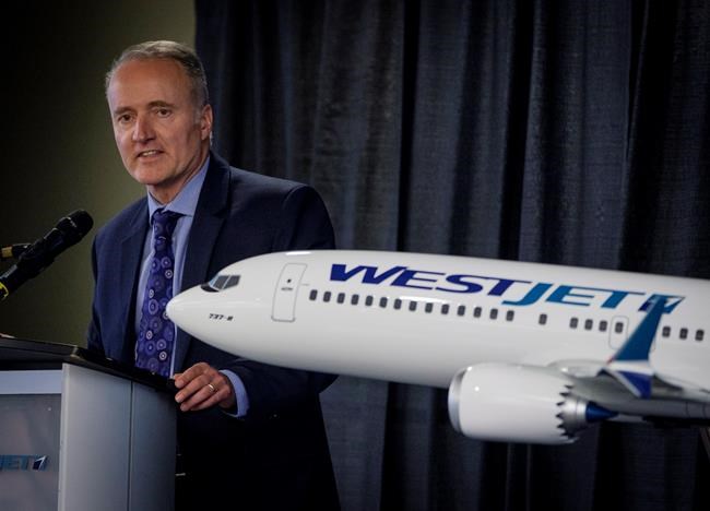 Pilots picket WestJet annual meeting as profit streak threatened by strike | iNFOnews.ca