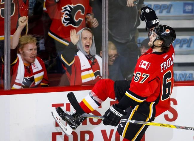 Michael Frolik stars in overtime as Calgary Flames top Arizona Coyotes 2-1 | iNFOnews.ca Michael Frolik stars in overtime as Calgary Flames top Arizona Coyotes 2-1 | iNFOnews.ca