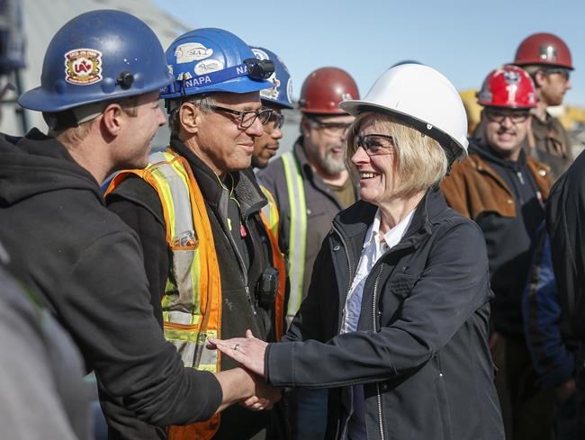 Alberta's Notley talks pipelines, energy on last day of election campaign | iNFOnews.ca CP2084064477