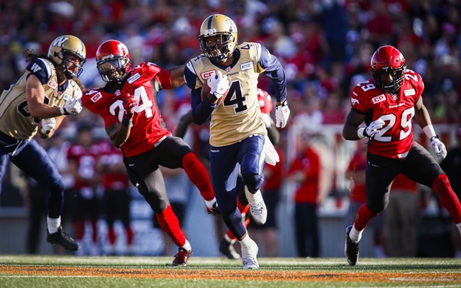 Stampeders erase 16-point deficit, beat Blue Bombers with late field goal | iNFOnews.ca CP33889261