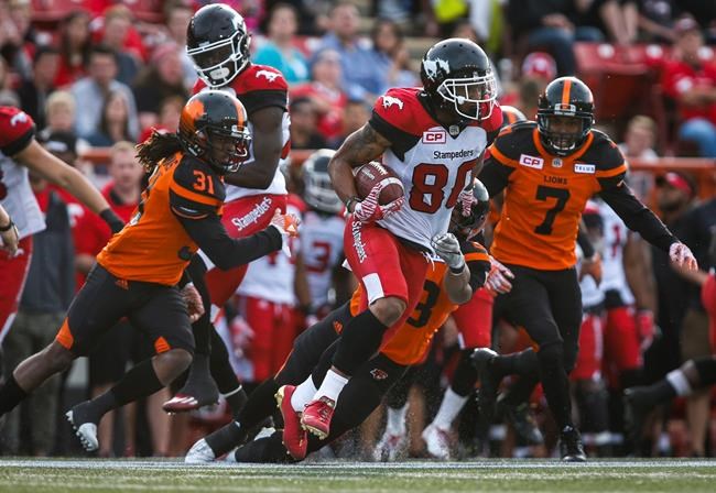 Calgary Stampeders hold off B.C. Lions for 23-18 CFL pre-season win | iNFOnews.ca