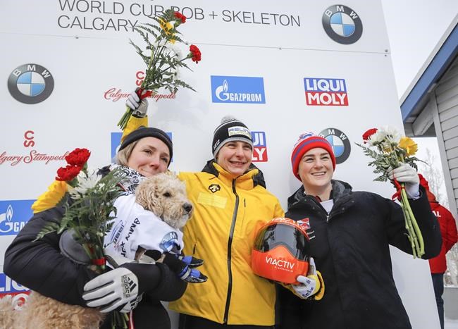 Canada's Rahneva hopes skeleton gold, silver on Calgary track not her last | iNFOnews.ca CP982935686