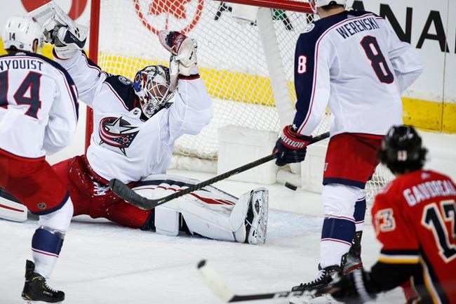 Calgary Flames pull out crucial 3-2 OT win over Columbus Blue Jackets | iNFOnews.ca CP1860738034