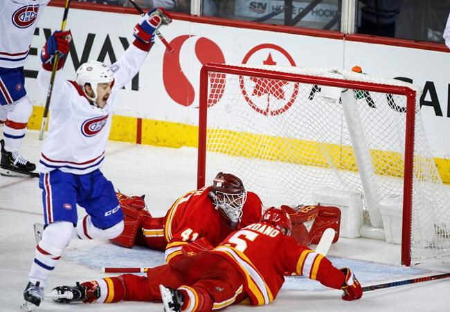 Price shines as Canadiens score twice in third period to rally past Flames | iNFOnews.ca