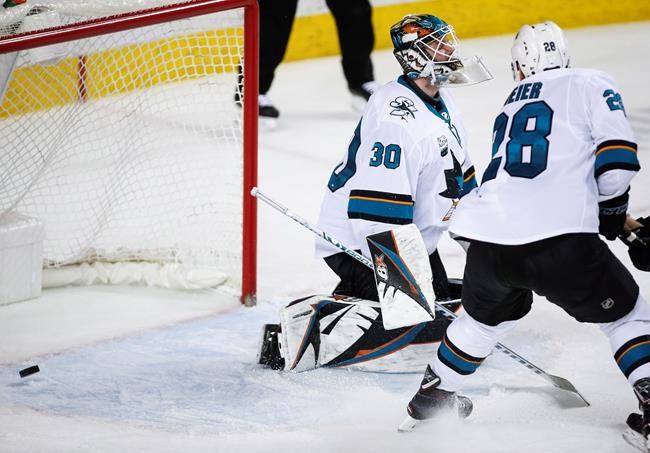 Gaudreau, Tkachuk have four points apiece to lead Flames over Sharks | iNFOnews.ca