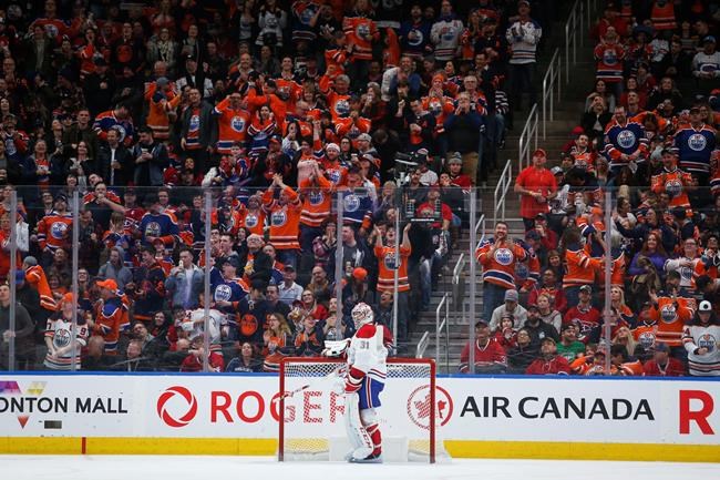 Draisatl, McDavid each score goal and assist as Oilers edge Canadiens 4-3 | iNFOnews.ca