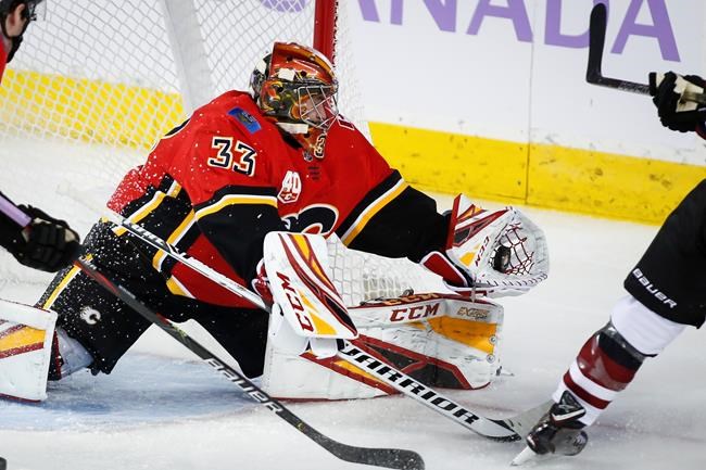 Matthew Tkachuk nets OT winner for Flames in 4-3 victory over Coyotes | iNFOnews.ca