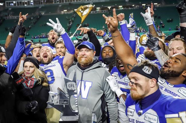 Blue Bombers bound for Grey Cup, beat Roughriders 20-13 in West final | iNFOnews.ca