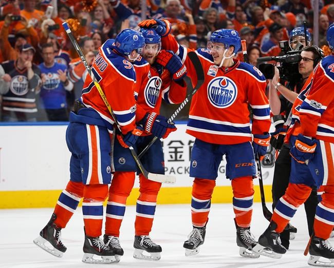 Orange Crush vs. Orange County:Oilers prepare for Ducks in NHL playoffs | iNFOnews.ca CP356073672