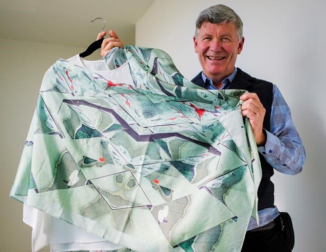 Ex-oilsands CEO unleashes artistic passion by designing women's line of clothing | iNFOnews.ca CP989907561