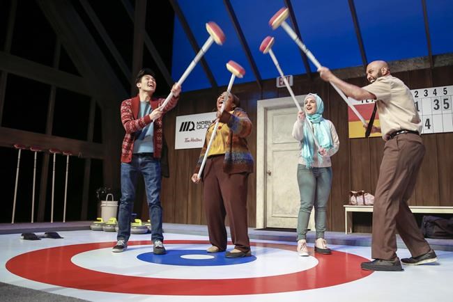 'Good curling': Calgary play uses iconic sport for message on new Canadians | iNFOnews.ca 'Good curling': Calgary play uses iconic sport for message on new Canadians | iNFOnews.ca