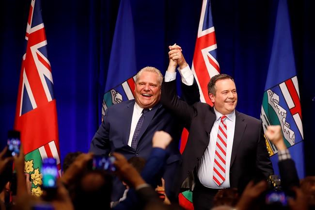 Raucous crowd hears Ford, Kenney rail against carbon tax at Calgary rally | iNFOnews.ca Raucous crowd hears Ford, Kenney rail against carbon tax at Calgary rally | iNFOnews.ca