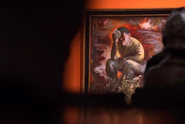 Painting showing Hitler as Cain displayed in Berlin museum | iNFOnews.ca Painting showing Hitler as Cain displayed in Berlin museum | iNFOnews.ca