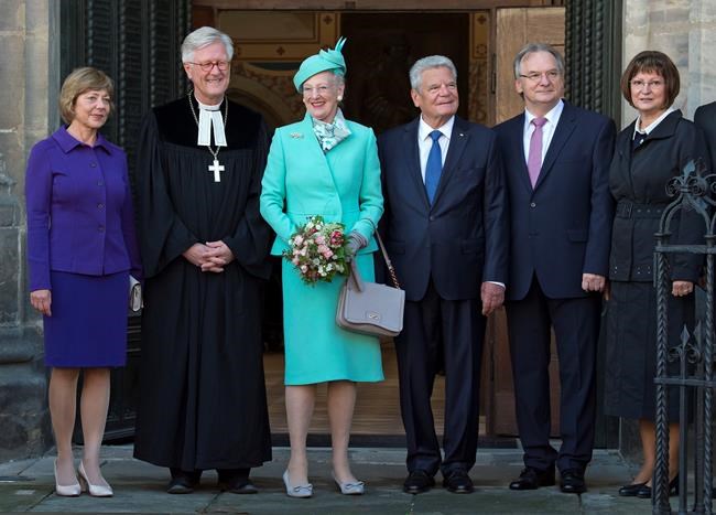 Queen gifts home-made altar hanging to famed Lutheran church | iNFOnews.ca Queen gifts home-made altar hanging to famed Lutheran church | iNFOnews.ca