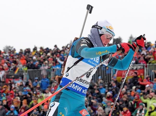 Dorin Habert, Fourcade win pursuits at biathlon World Cup; Crawford 22nd | iNFOnews.ca