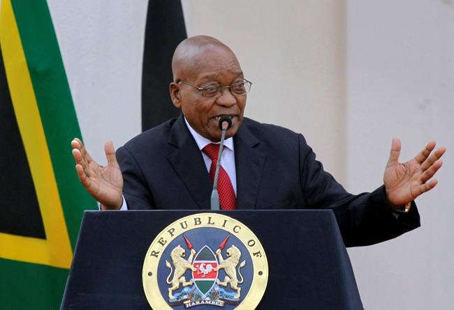 Nelson Mandela Foundation says Zuma is failing in duties | iNFOnews.ca CP463872832