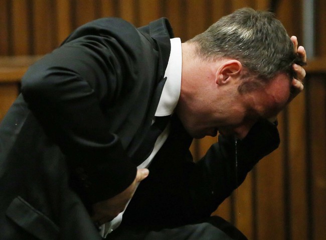 Mother of Pistorius' girlfriend gives speech her daughter had planned on day she was killed | iNFOnews.ca CP35023474