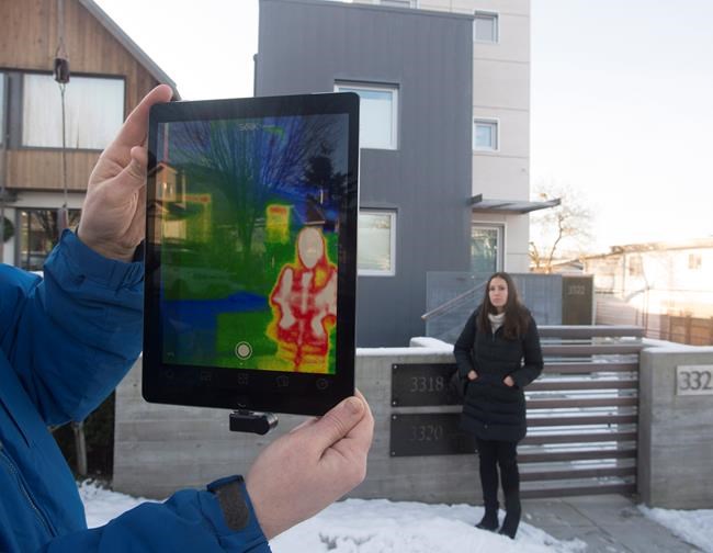 Yellow or blue? Thermal imaging project in Vancouver to identify home heat loss | iNFOnews.ca