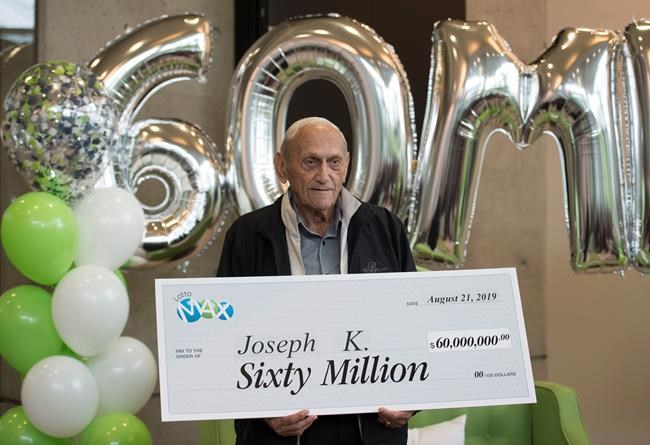 Retired British Columbia fisherman nets $60-million lottery jackpot | iNFOnews.ca Retired British Columbia fisherman nets $60-million lottery jackpot | iNFOnews.ca