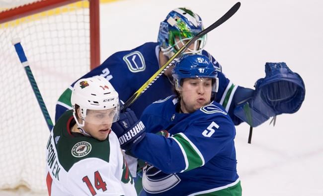 Eric Staal scores 37th goal of season to lead Wild over Canucks 5-2 | iNFOnews.ca